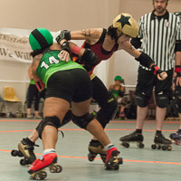 [CANCELED] Opening Reception - Atlanta Roller Girls Live